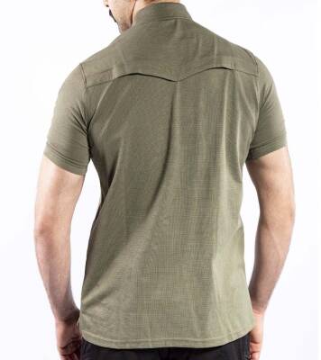 Outdoor Günlük Erkek Kısa Kollu T-shirt Pamuklu TLAC01 - 19