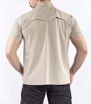 Outdoor Günlük Erkek Kısa Kollu T-shirt Pamuklu TLAC01 - 12