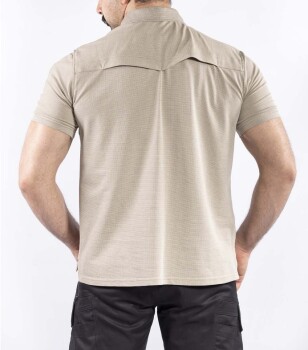 Outdoor Günlük Erkek Kısa Kollu T-shirt Pamuklu TLAC01 - 17