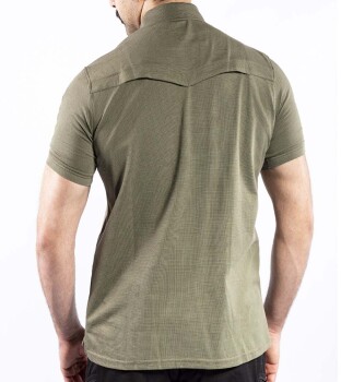 Outdoor Günlük Erkek Kısa Kollu T-shirt Pamuklu TLAC01 - 8