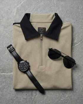 Outdoor Günlük Polo Yaka Erkek Kısa Kollu T-shirt Yazlık VLAC01V - 12