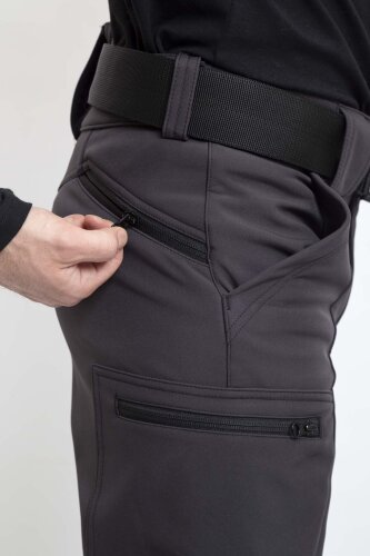 Outdoor Softshell Erkek Pantolon Polarlı Su Geçirmez Kayak SHELLHT12 - 27