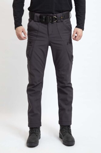 Outdoor Softshell Erkek Pantolon Polarlı Su Geçirmez Kayak SHELLHT12 - 18