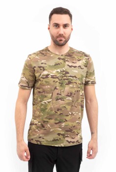 Outdoor T-shirt Günlük Pamuklu Basic Erkek BASETI03 - 21