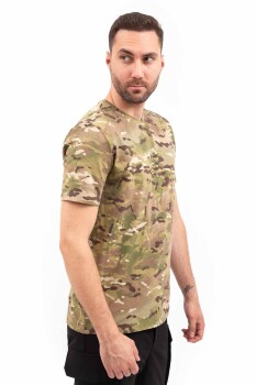 Outdoor T-shirt Günlük Pamuklu Basic Erkek BASETI03 - 23