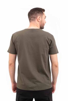 Outdoor T-shirt Günlük Pamuklu Baskılı Erkek BASETI02 - 66