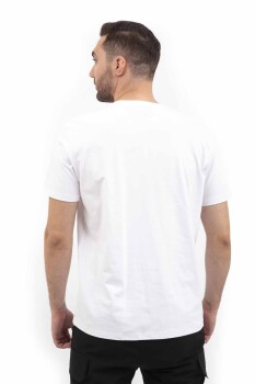 Outdoor T-shirt Günlük Pamuklu Baskılı Erkek BASETI02 - 32