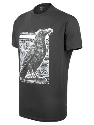 Outdoor T-shirt Günlük Pamuklu Baskılı Erkek BASETI05B - 43