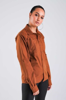 Outdoor Tactical Kadın Pamuklu Gömlek TACTEC04K - 1