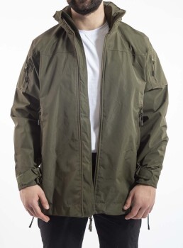 Outdoor Tactical Yağmurluk Su Geçirmez Leke Tutmaz Rüzgar Geçirmez Rüzgarlık Erkek Mont 3TECH01 - VAVWEAR