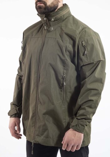 Outdoor Tactical Yağmurluk Su Geçirmez Leke Tutmaz Rüzgar Geçirmez Rüzgarlık Erkek Mont 3TECH01 - 4