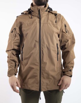 Outdoor Tactical Yağmurluk Su Geçirmez Leke Tutmaz Rüzgar Geçirmez Rüzgarlık Erkek Mont 3TECH01 - 11