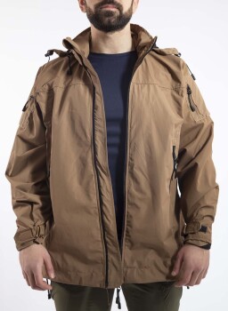 Outdoor Tactical Yağmurluk Su Geçirmez Leke Tutmaz Rüzgar Geçirmez Rüzgarlık Erkek Mont 3TECH01 - 12