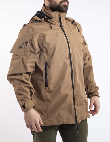 Outdoor Tactical Yağmurluk Su Geçirmez Leke Tutmaz Rüzgar Geçirmez Rüzgarlık Erkek Mont 3TECH01 - 14