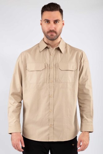 Outdoor Taktik Pamuklu Erkek Gömlek HIDDEN02 - 20