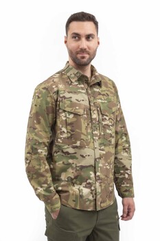 Outdoor Taktik Pamuklu Erkek Gömlek TACTEC01F - 7