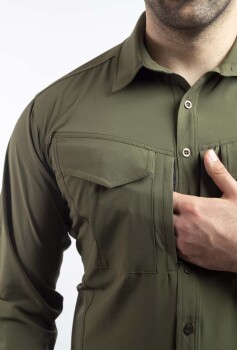 Tactical Outdoor Gömlek Esnek Fit Erkek TACFLEX01 - 4