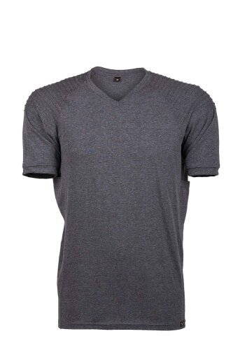 Tactical Outdoor Günlük Tişört Erkek Kısa Kollu Pamuklu Elastan Nervürlü Esnek Ter Emer TTHIN02 - 11