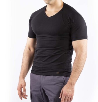 Taktik Outdoor Günlük Tişört Erkek Kısa Kollu Pamuklu Elastan Esnek Ter Emer TTHIN03 - 2