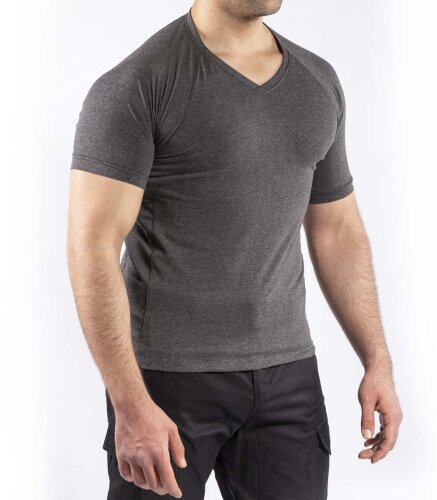 Taktik Outdoor Günlük Tişört Erkek Kısa Kollu Pamuklu Elastan Esnek Ter Emer TTHIN03 - 13