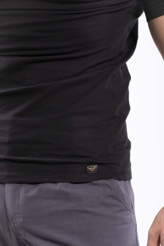 Taktik Outdoor Günlük Tişört Erkek Kısa Kollu Pamuklu Elastan Esnek Ter Emer TTHIN03 - 5