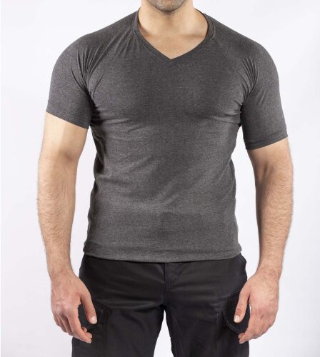 Taktik Outdoor Günlük Tişört Erkek Kısa Kollu Pamuklu Elastan Esnek Ter Emer TTHIN03 - 11